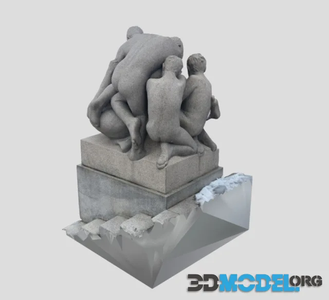 Frogner Park Oslo Test Scan (PBR)