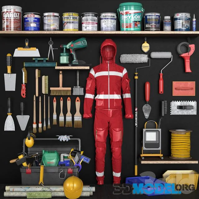 garage tools set 9
