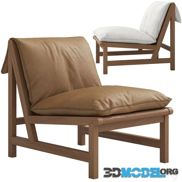 Globewest Sketch Cantaloupe Occasional Chair