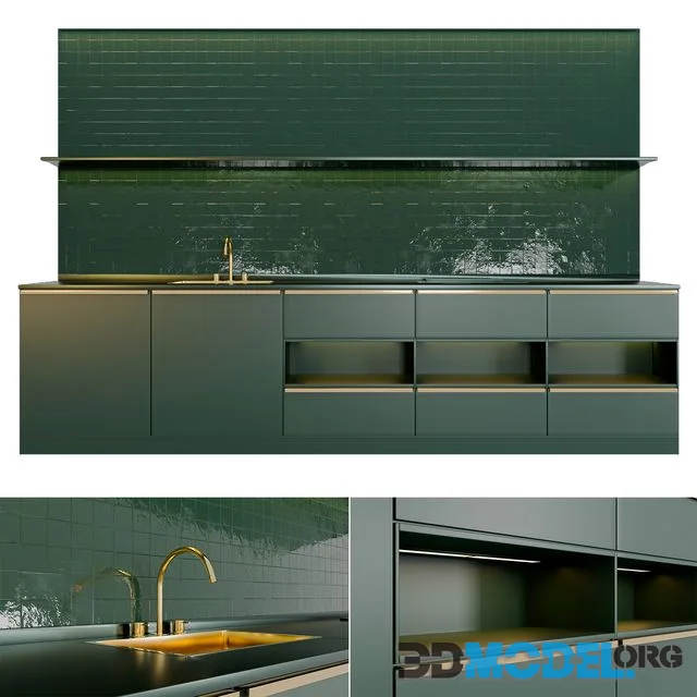 Green kitchen