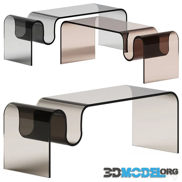 Halmar Livonia Glass Table