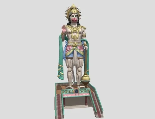 Hanuman Statue At Abbirajupalem Statue