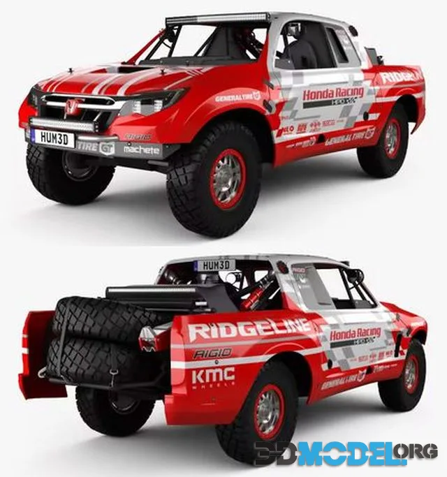 Honda Ridgeline Baja Race Truck 2016