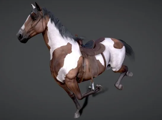 Horse(Stallion) Game Ready (PBR)