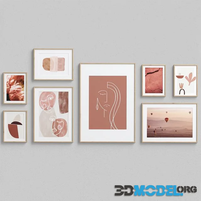 Interior Picture Frames Set-13