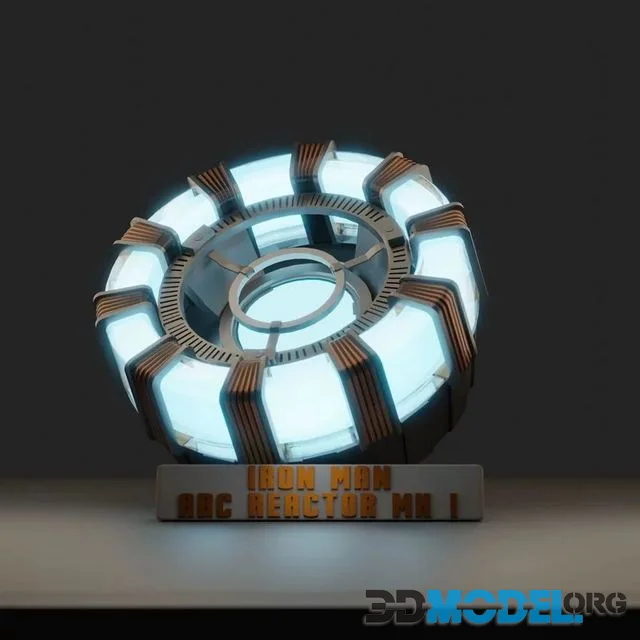 Iron Man Arc Reactor Mark 1 (PBR)