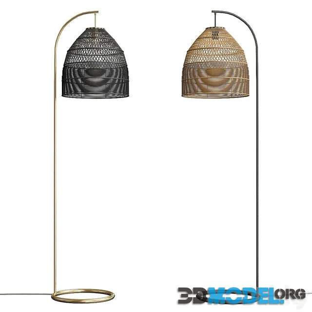 Java Arc Overreach Floor Lamp