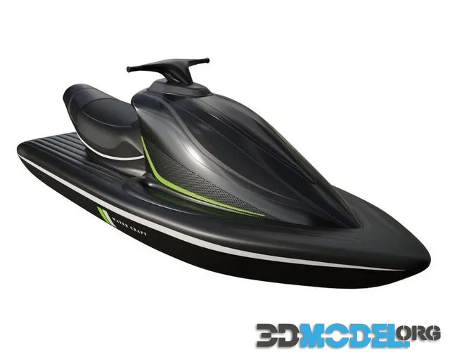Jet Ski Low-poly (PBR)