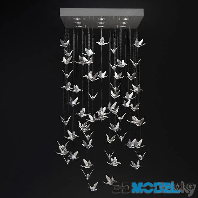 KARE Design. Chandelier Flying Birds
