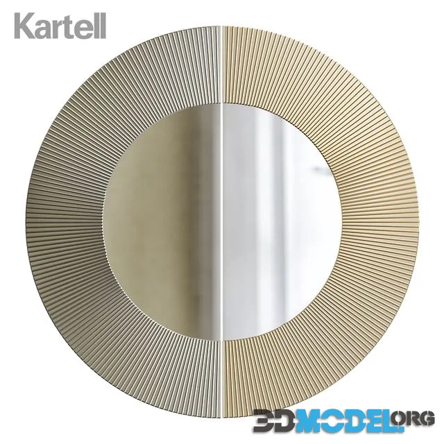Kartell framed mirror