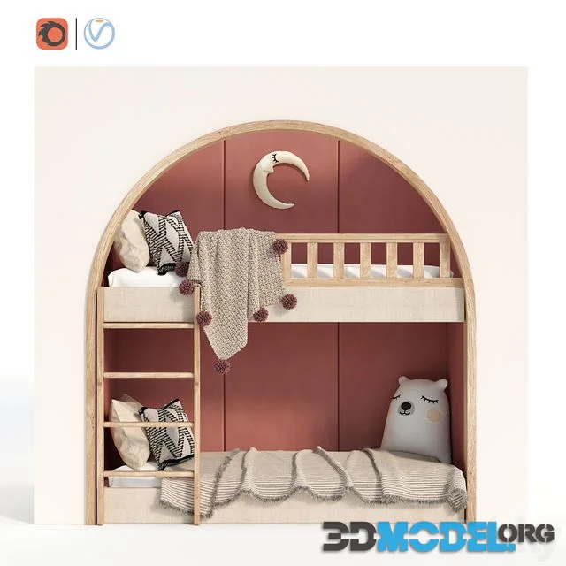 Kids Room Bed - 4