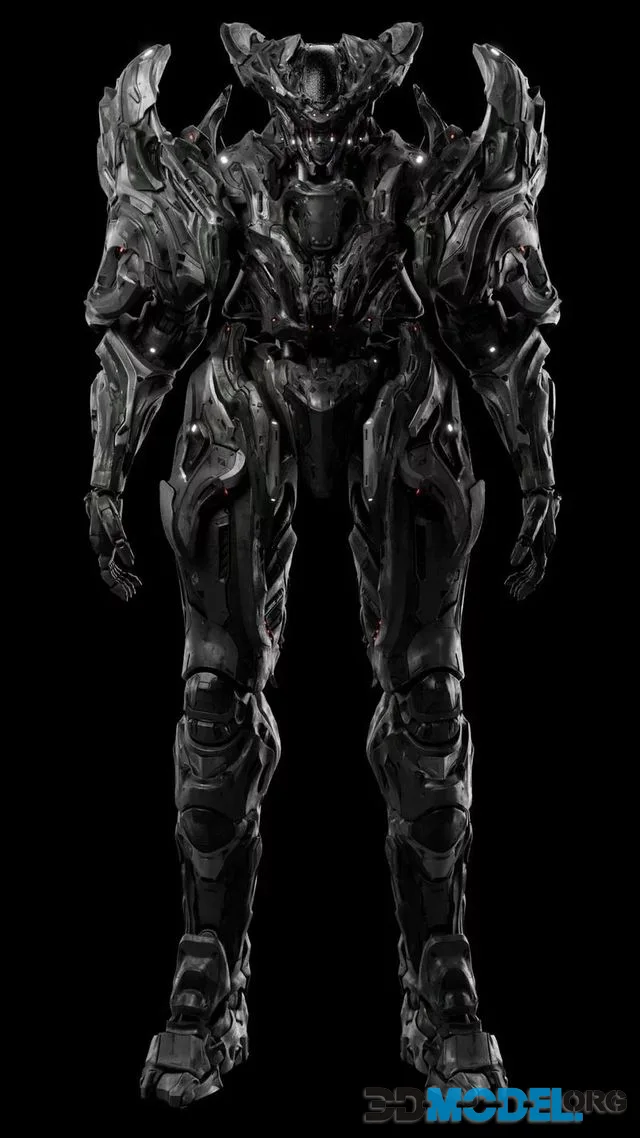 KRONOS DOMINATOR X-50 – Elite Battle System Low-poly (PBR)
