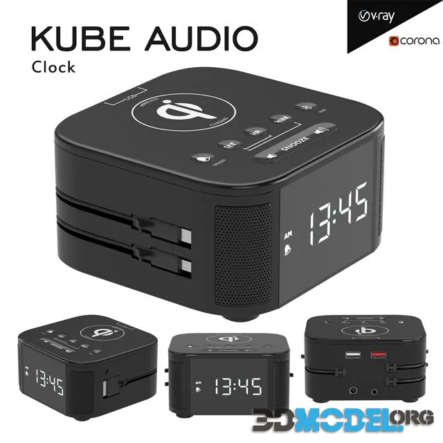 Kube Audio Clock