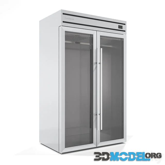 KUZZMAN CRISTAL 6 Refrigerator for fur and cashmere with glass doors