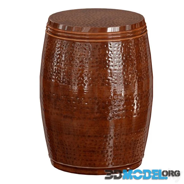Kyra Drum End Table by Mistana
