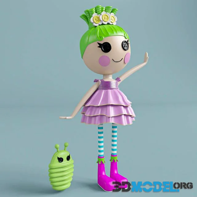 Lalaloopsy doll with bukashechkoy