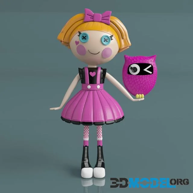 Lalaloopsy doll with Sovushka