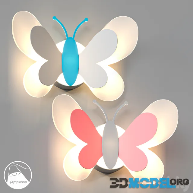 CB7005 Sconce Butterfly
