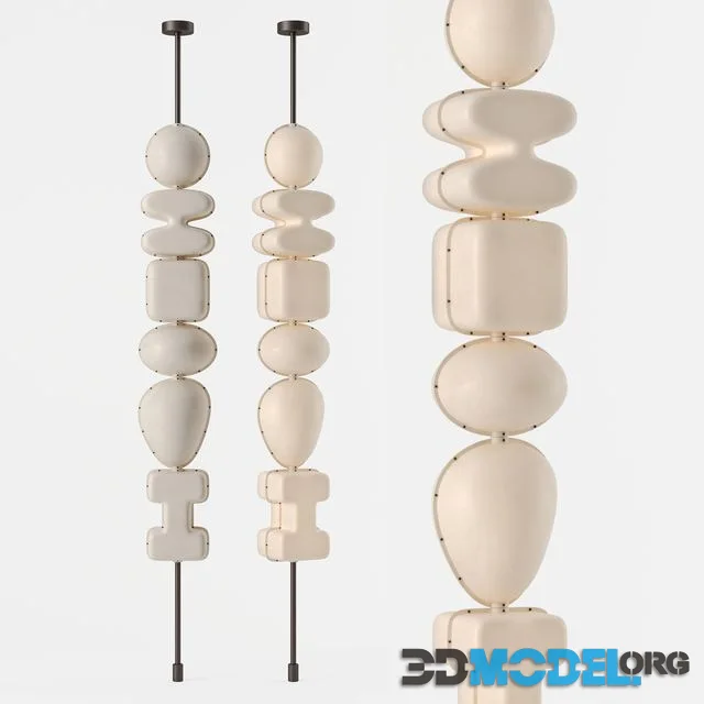 Lantern Stack Lamp by Anna Karlin