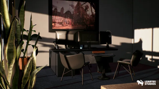 Leartes Office Environment ( Office Environment Leartes Office 3D Art )