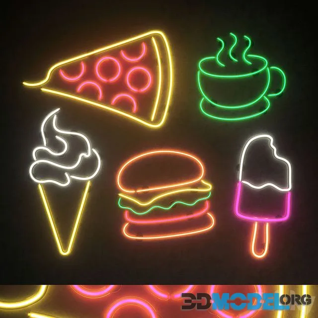 Light modules Set 63 Neon