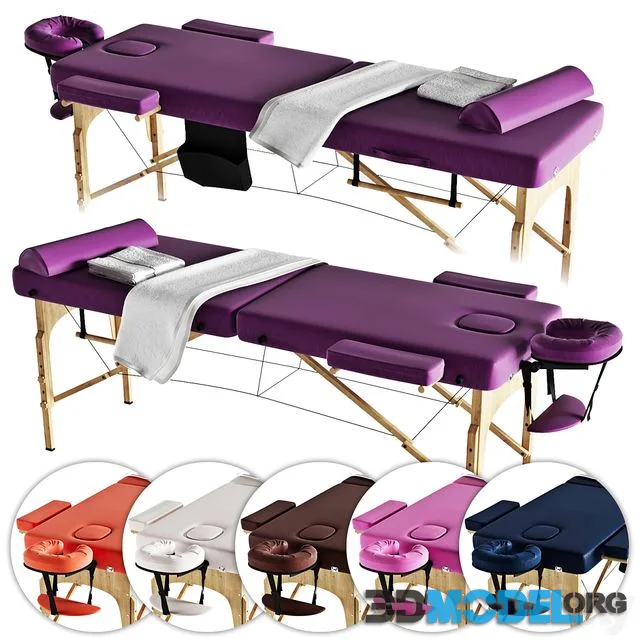 Massage table Sierra (6 color options)