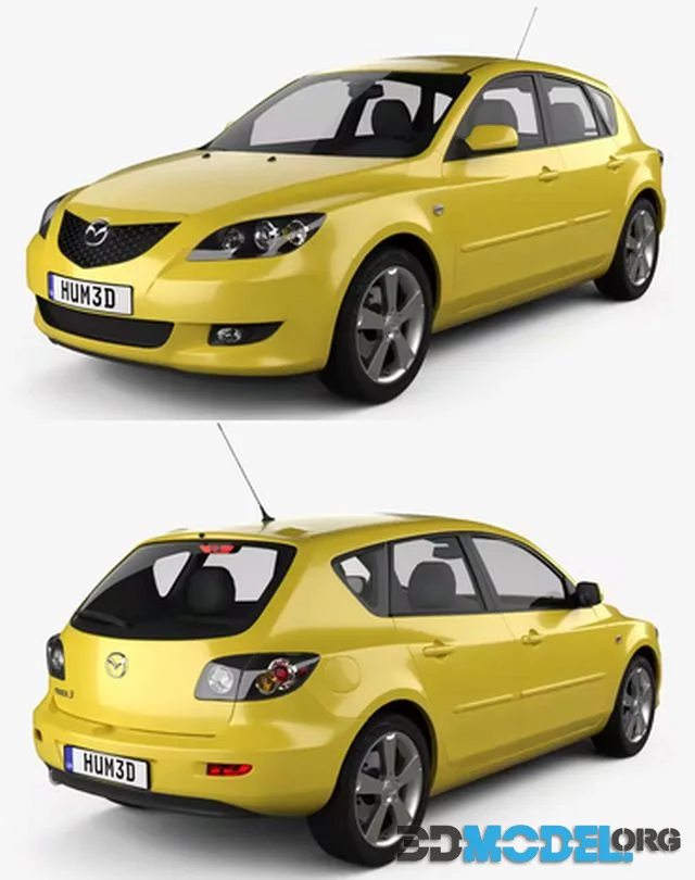 Mazda 3 hatchback 2003