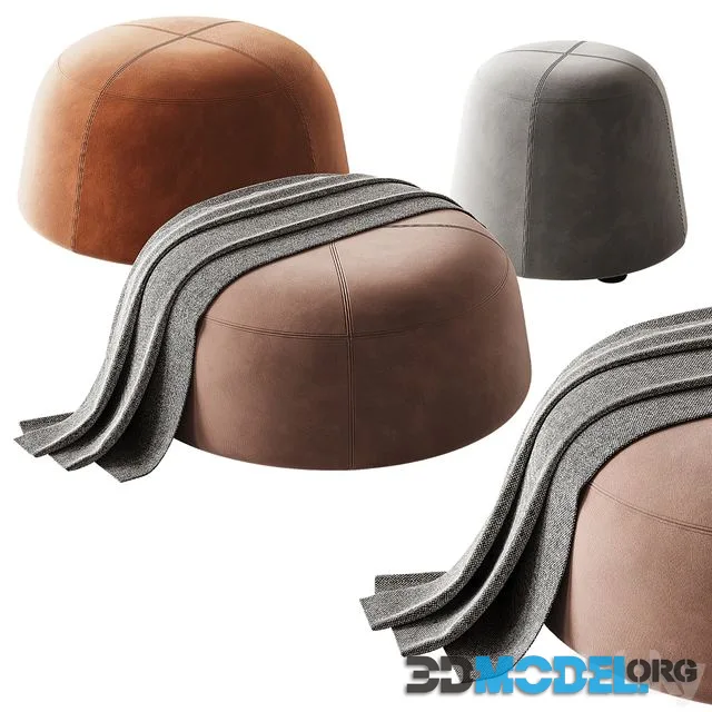 MDF Italia FUJI pouf