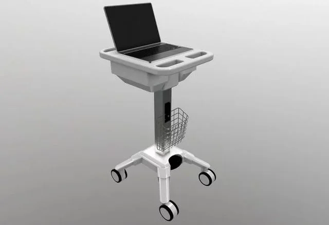 Mobile Laptop Cart Low-poly (PBR)