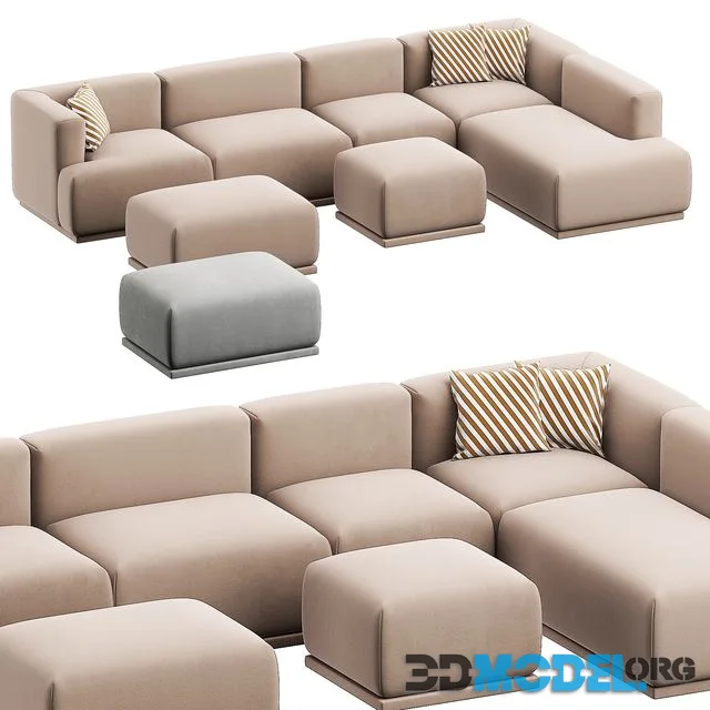 MODULAR SOFA MARSO FROM JAMNI