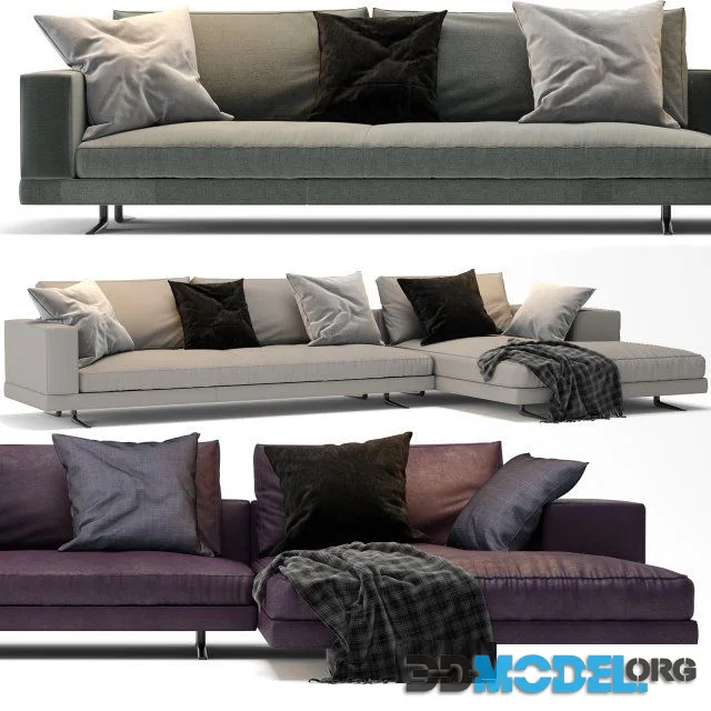 Mondrian corner Poliform sofa
