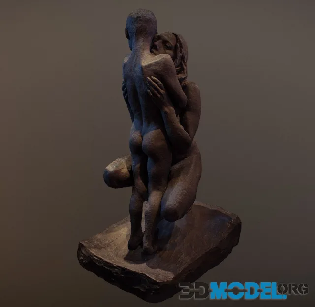 Mother And Child Gustav Vigeland (PBR)