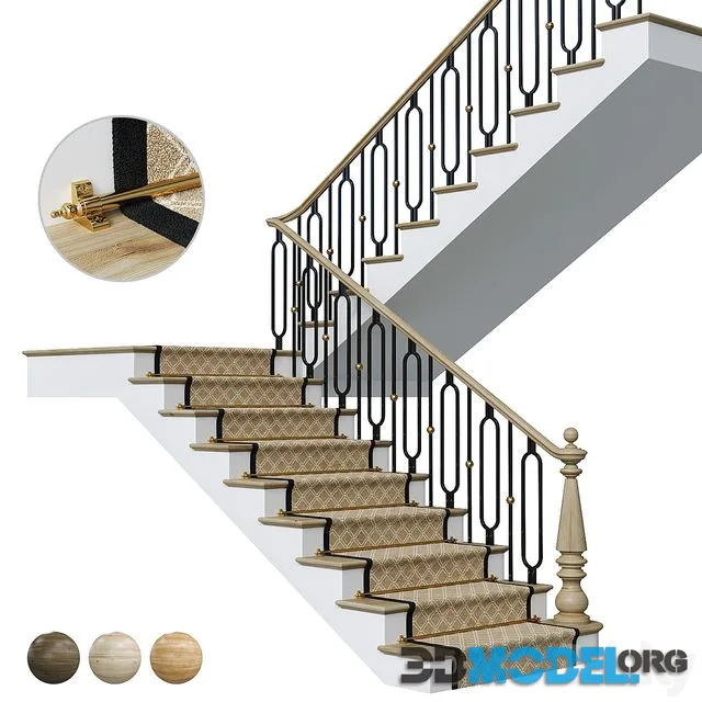 Neoclassical staircase 6
