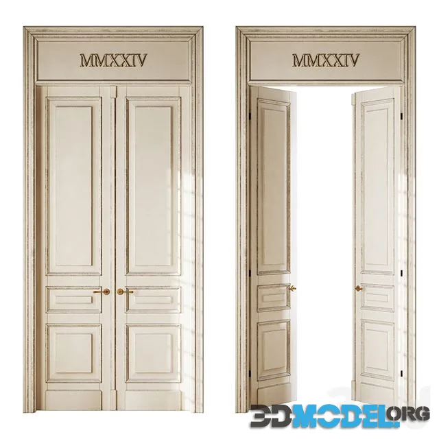 Old classic door 008