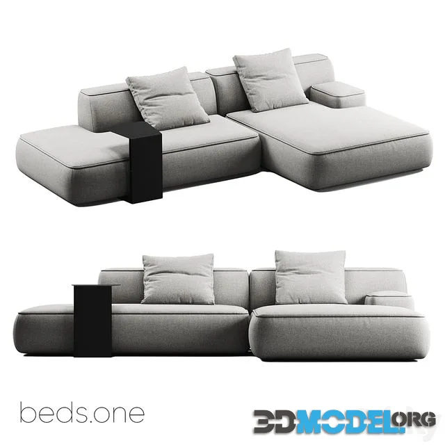 OM beds.one - aima modular sofa with Teva table(2)