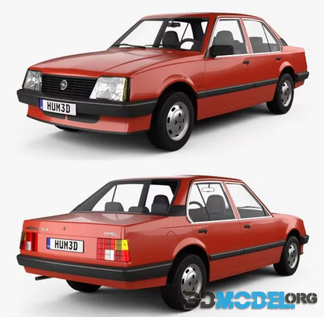 Opel Ascona sedan 1981