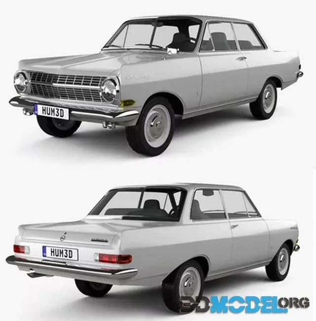 Opel Rekord (A) 2-door sedan 1963