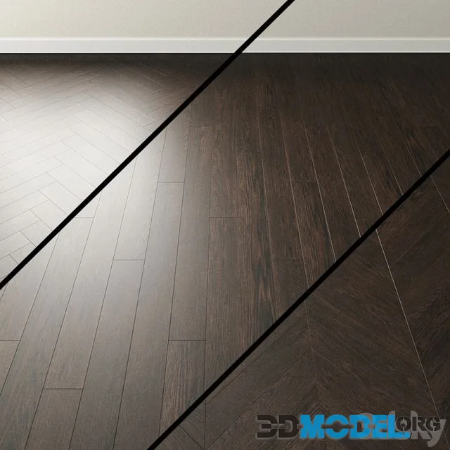 Parquet Oak Coswick. Inspire COAL dark