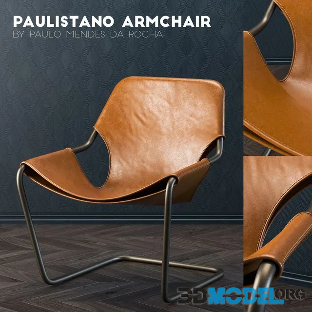 Paulistano Leather Chair