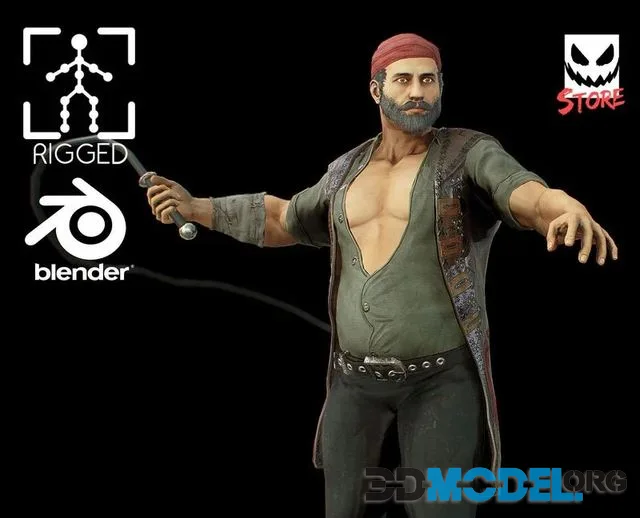 Pirate 1 (PBR)