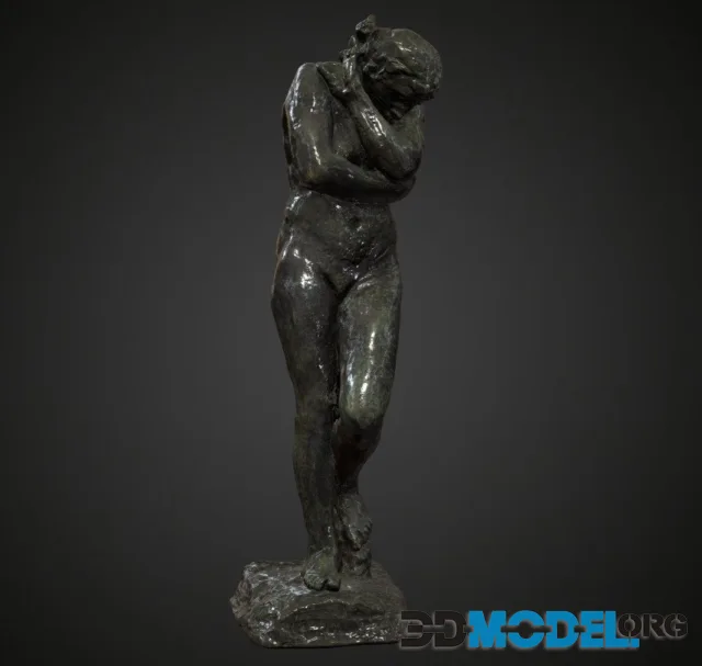 Plastic Eva Auguste Rodin 1881 Weimar (PBR)