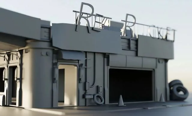 Red Rocket Gas Station Draft (PBR)