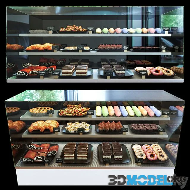 Refrigerated confectionery display case