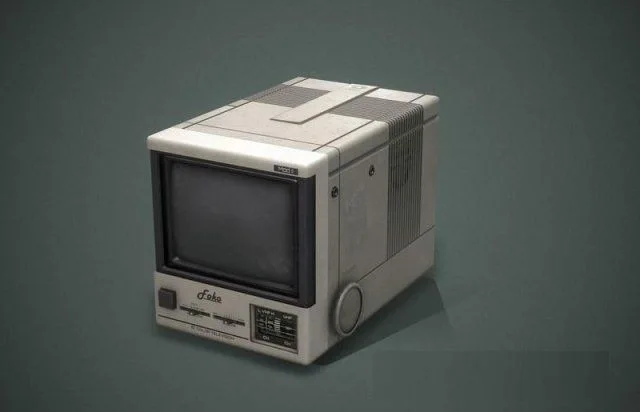 Retro Portable TV