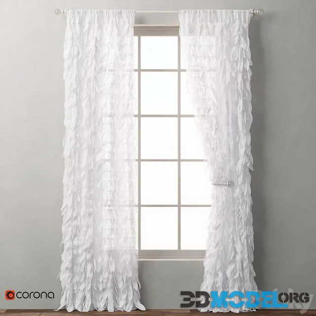RH CASCADING TULLE DRAPERY PANEL_2