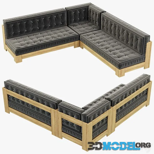 RH Teen Callum Corner sectional set