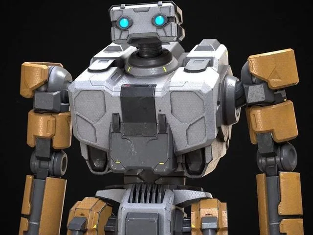 Robot Free low-poly (PBR)