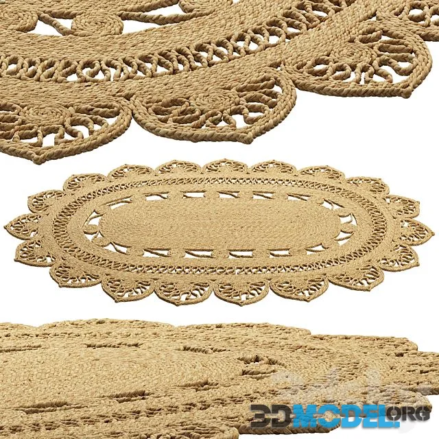 Safavieh Farideh Casual Oval Jute Rug