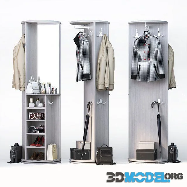 Set of clothes, shoes and accessories for mix 4 wardrobe