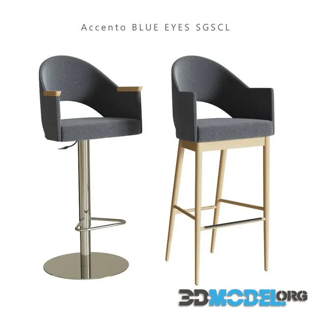 Stools Accento BLUE EYES SGSCL